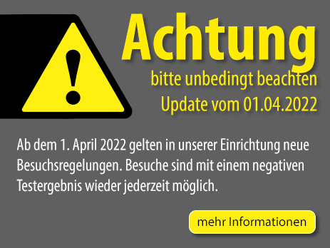 Besucherinformationen zum Thema Corona